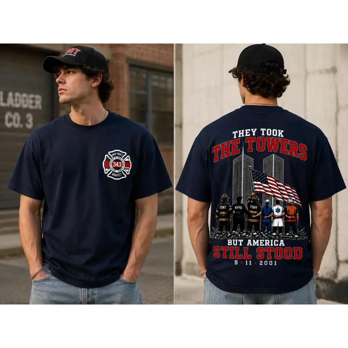 They Took The Towers But America Still Stood Shirt Sweatshirt Hoodie, Patriotic 9/11 Memorial American Flag Graphic Shirt, Never Forget 2001 Tribute Shirt, Unisex Sweater Pullover Tee