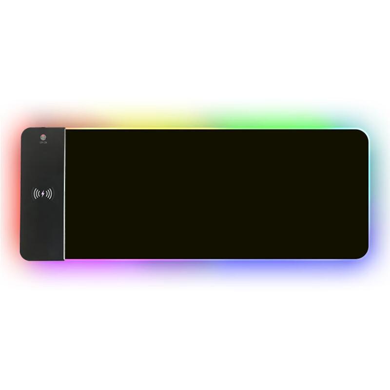 XXL Gaming Mouse Pad with Magnetic Wireless Charging, RGB Black Mousepad Desk Mat with 15W Fast Charger, Waterproof Laptop Writing for Office, Home, Gaming Desktop Accessory  shopblackfriday Christmas 【blackfriday】