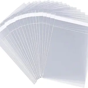 Transparent Opp Self-Adhesive Bags, 7x14cm, Waterproof & Tear-Resistant, Ideal for Jewelry, Crafts, Gifts, Perfect for Holidays & Events