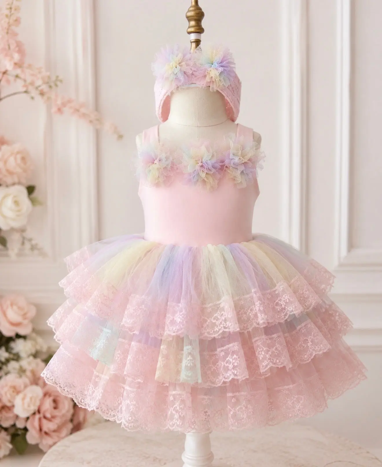 Darling in Pastels™ Tutu Dress & Headband Set🚨 PRE- ORDER 🚨