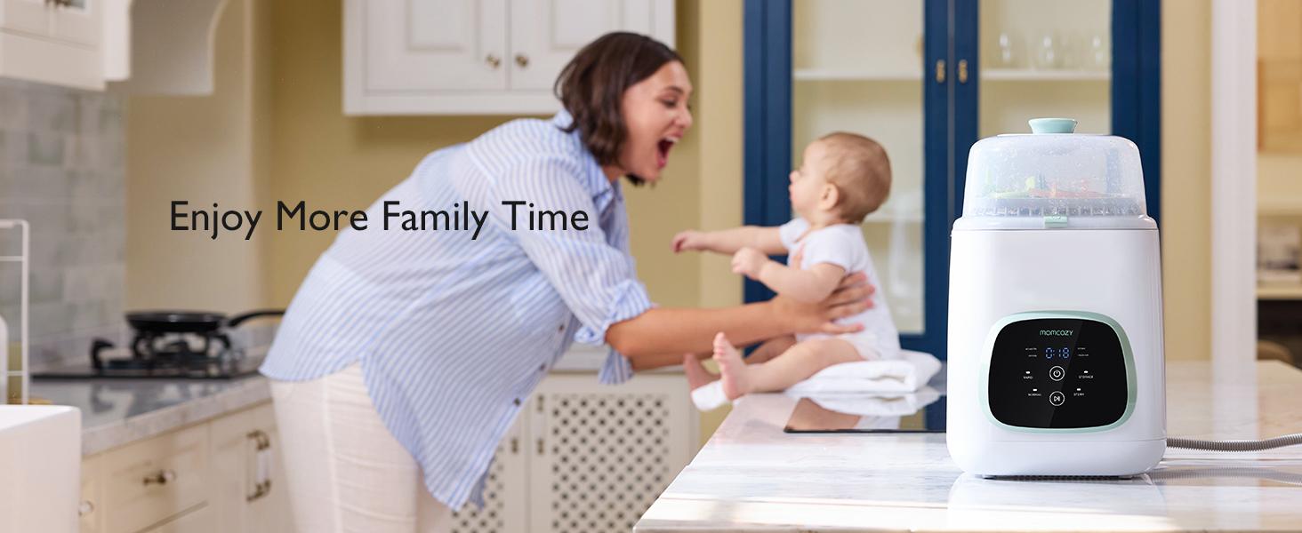 Momcozy KleanPal Pro Baby Bottle Washer & Momcozy Hands-Free Breast Pump S12 Pro