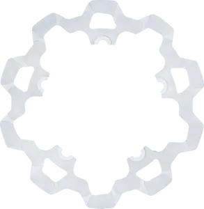 LYNDALL RACING BRAKES LLC Front Brake Rotor 11.8" 06-17 Dyna & V-Rod