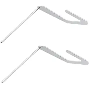 2 count Stainless Steel Quilting Guide Bar 3.38x0.98x3.23 inches Brushed  Parallel Presser Foot Guide Bar for Low Shank and High Shank Snap  Sewing Machines