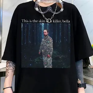 Robert Pattinson Twilight Meme Shirt, This Is The Skin Of A Killer Bella, Jacob Twilight Shirt, Twilight Saga Shirt, Unisex Clothing