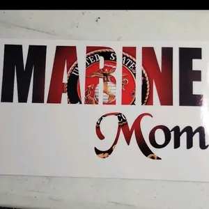 best Marine Mom Decal