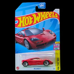Hot Wheels McLaren F1 - Rouge - 2024 HW The ‘90s #9/10 - 1:64 Racing Car Model Diecast Collectible