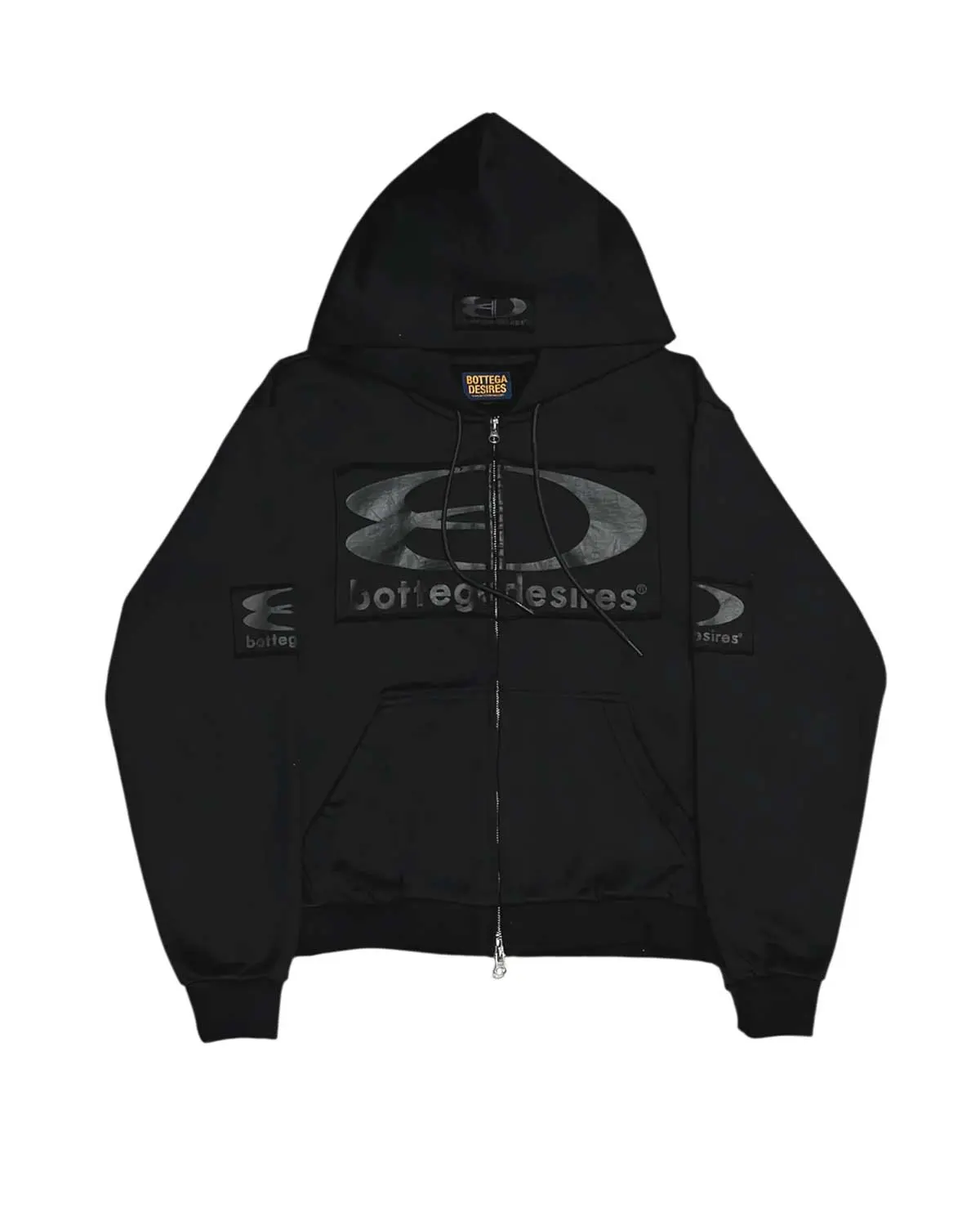 Bottega Desires Tech Jacket Black Bottega Desires Tech Jacket Black