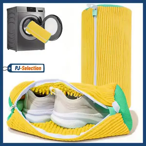 2pcs Reusable Laundry Shoe Washing Bag, Durable Zipper Shoes Removable Washing Bags, Shoe Storage Bag, Laundry Tools & Accessories for Home Laundry Room, Laundry Room Organiser, Laundry Products