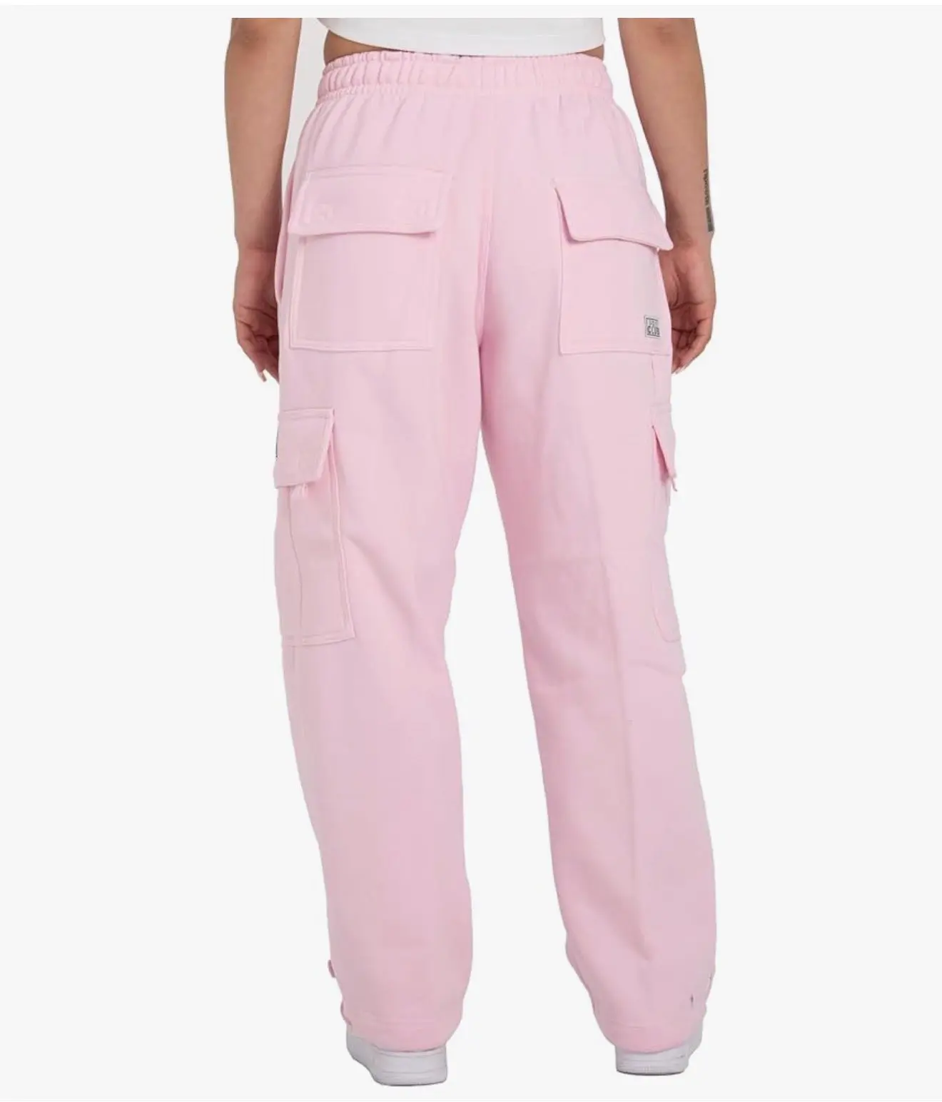 Pro Club Heavyweight Fleece Cargo Pants Pink