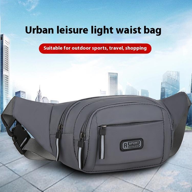 Men's Multifunctional Waist Bag Wear-resistant Waterproof Crossbody Bags