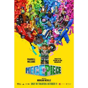 PIECE BY PIECE - 11"x17" Original Promo Movie Poster MINT Pharrell Williams LEGO 2024 B