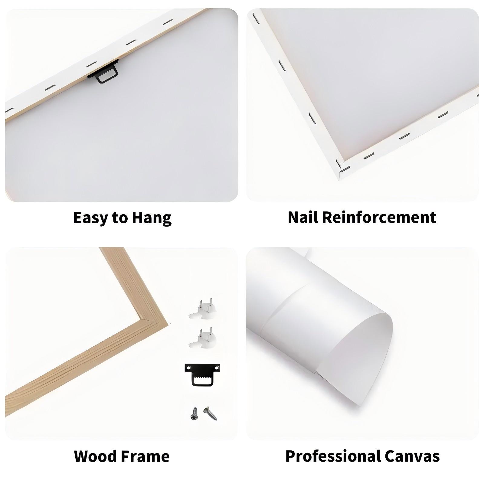 Thorn Crown Jesus Anime Wall Art, JoJo Style Christian Canvas Print, Inspirational Religious Decor with Bible Verses - Ready to Hang