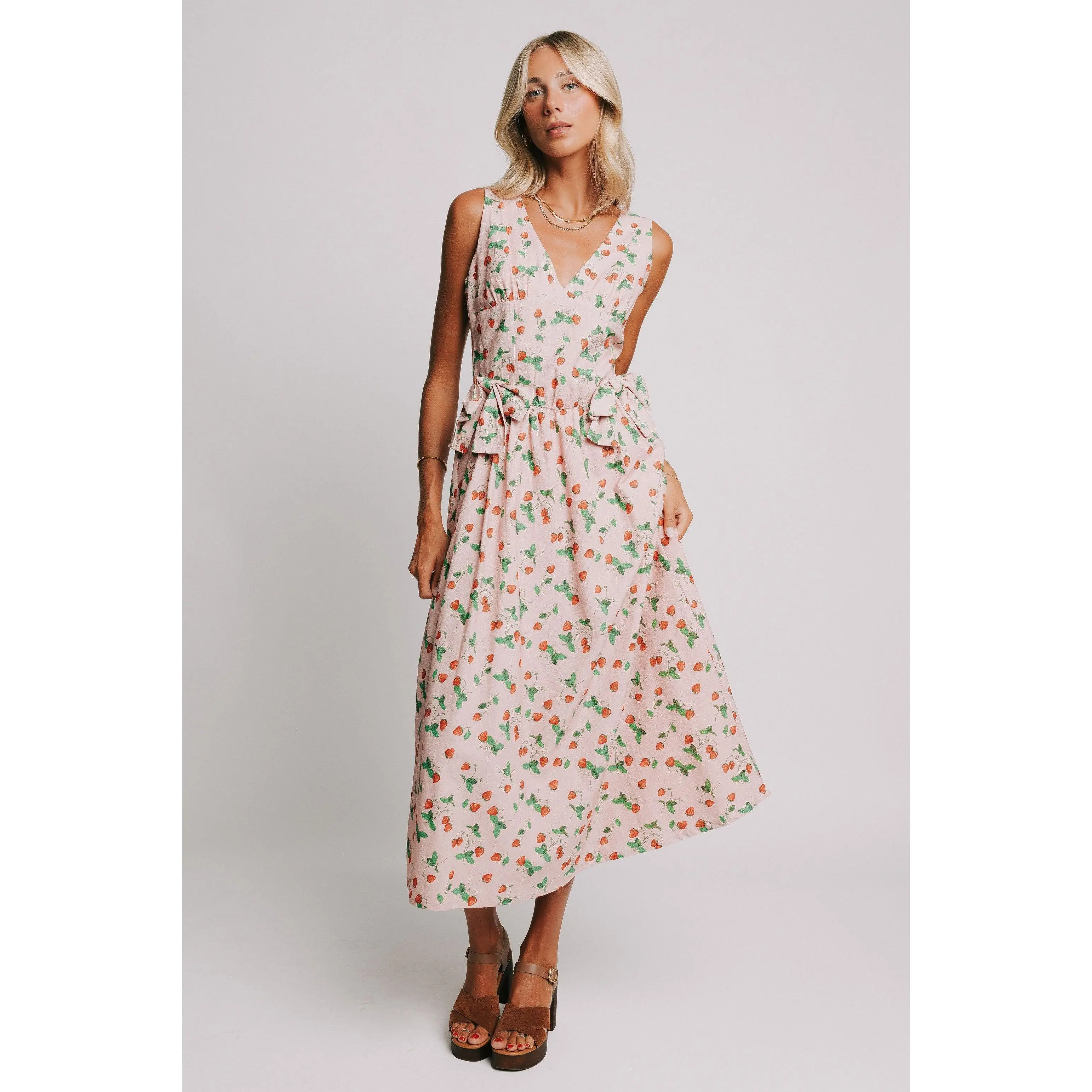Strawberry Sunrise Dress