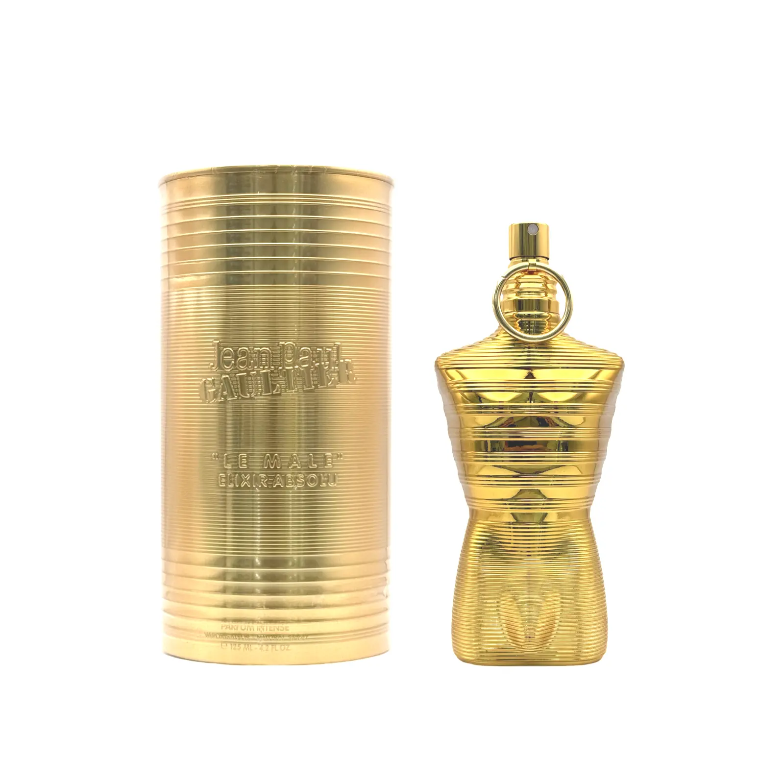 Jean Paul Gaultier Le Male Elixir Absolu Parfum Intense, Spicy Amber Fragrance for Men, 4.2 fl oz / 125 mL