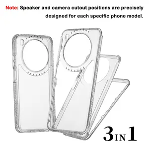 Anti-Drop Transparent Phone Case for Zte Blade V70 Max/a75 4g 5g/a55/a54/a35/a34/a33s Series, Full Coverage Lightweight Protective Frame