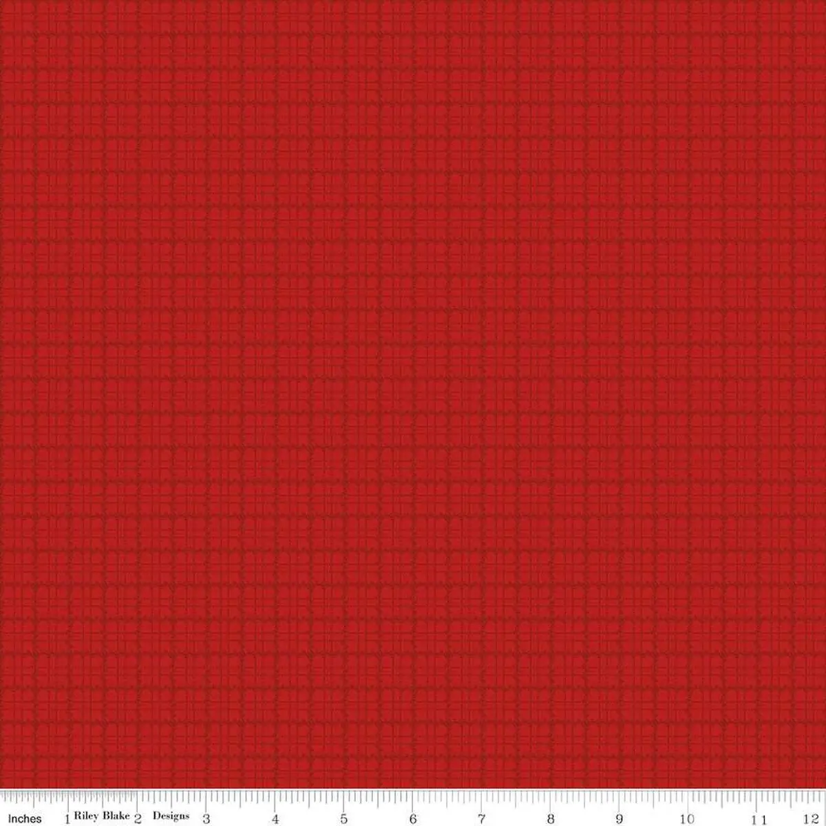 Fabric Riley Blake Red Plaid Stitcher's Flannel by the Quarter Yard F15553-RED