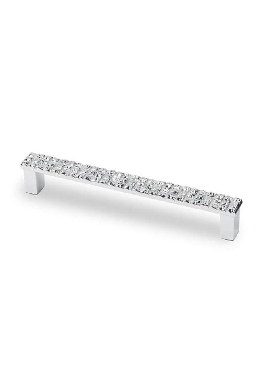 Topex M1864A.128CRL Mosaic Decorative Door Handle - Bright Chrome Finish - 128mm Ctc
