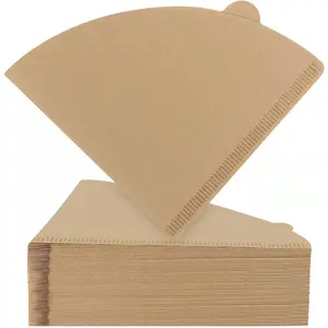 Coffee Filters, Size 02 Unbleached Cone Filters, 200 Count Disposable  Paper Filters 2-4 Cup, 02 Cone For Pour Over and Drip Coffee Maker