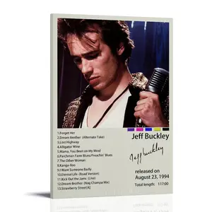 Jeff Buckley Album Cover Limited Edition Posters Room Aesthetic Music Posters
