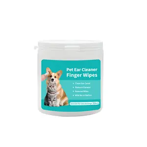 Pet SuppliesPet Ear Cleaning WipesEar Care Finger CapsEar Mite RemovalCatsDogs Ear Cleaning