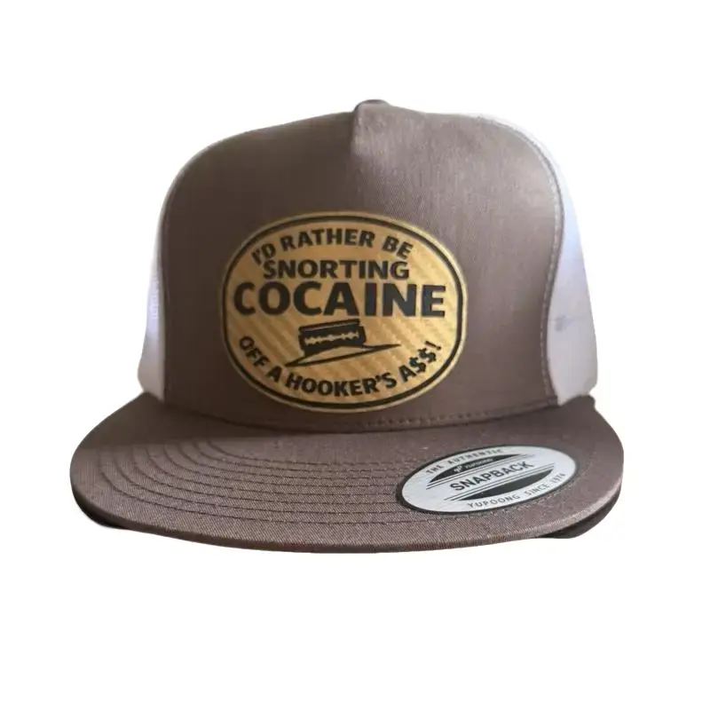 The best hat ever made. Snapback Fit Leatherette patch Cap