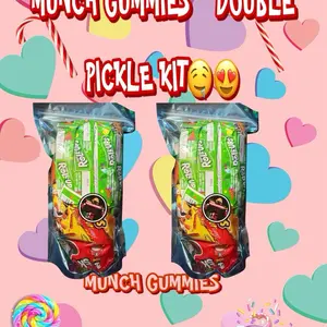 Munch Gummies ~  Double Pickle Kit Snack