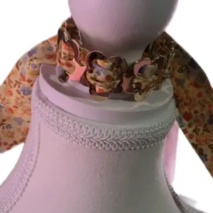 Country Blossom Tie Bracelett - Floral Patterned Design for Women's Fashion Accessory