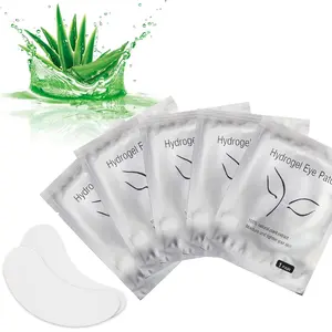 ✨ U-Shaped Eyelash Isolation Eye Pads｜50 Pairs – Lint-Free Hydrogel Eye Patches – Designed for Eyelash Extensions – Professional Beauty Tool for Lash Salons
