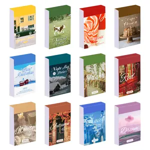 600 PCS Washi Stickers – 12 Set Scenery & Daily Life Aesthetic Sticker Kit for Junk Journals, Scrapbooks, Planners, DIY Crafts & Diaries Journaling Creativity