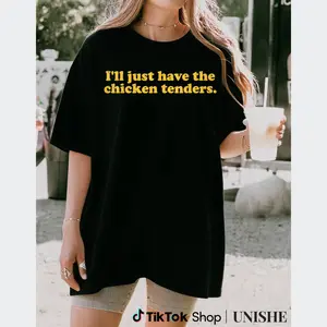Casual 100% Cotton Chicken Tenders T-Shirt – Fun Golf Gift for Men and Women