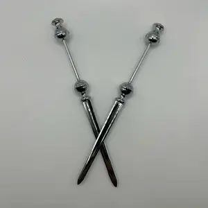 Beaded Letter Opener - Kitchen Utensils with Metallic Finish and Simple Design