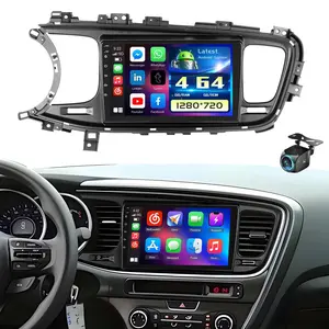 Car Stereo for 【Kia Optima K5 2013 2014 2015】 Android 13 Wireless Carplay Android Auto, 9'' IPS Touch Screen Bluetooth 5.4 Radio for Optima with DSP GPS 2+64G/4+64G