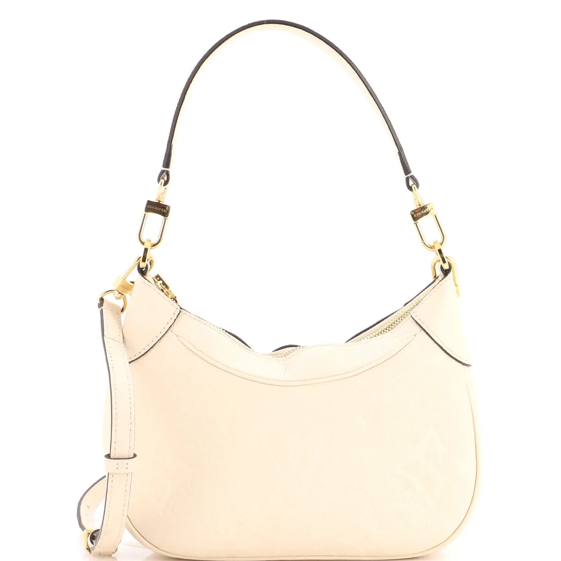 Pre-owned Louis Vuitton Leather Shoulder bags Bagatelle NM Handbag Monogram Empreinte Giant by Rebag