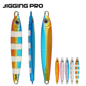 JIGGING PRO Slow Pitch Metal Jigs 20g-80g | Glow in the Dark Vertical Jigging Lures for Offshore & Shore Casting | Your All-Round Lure for Grouper Snapper Sea Bass