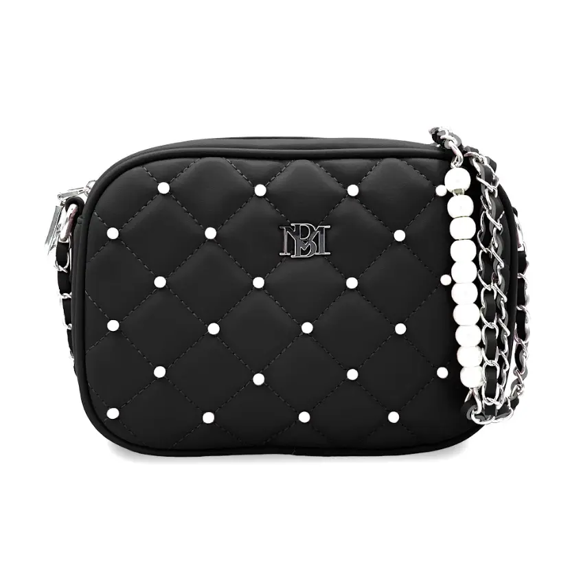 Badgley Mischka Quilted Pearl Mini Purse Badgley Mischka Quilted Pearl Mini Purse