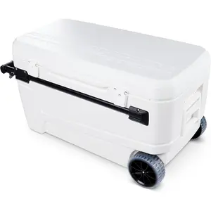 Igloo Maxcold Glide 110Qt Wheeled Cooler |   Insulated Hard Shell Ice Chest