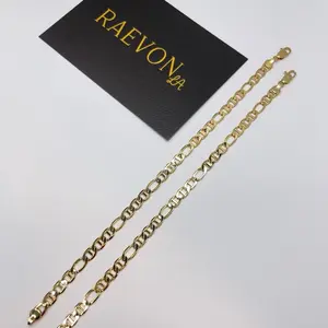Fiona Mariner Gold Filled 10" Anklet - Tarnish Free & Water Resistant