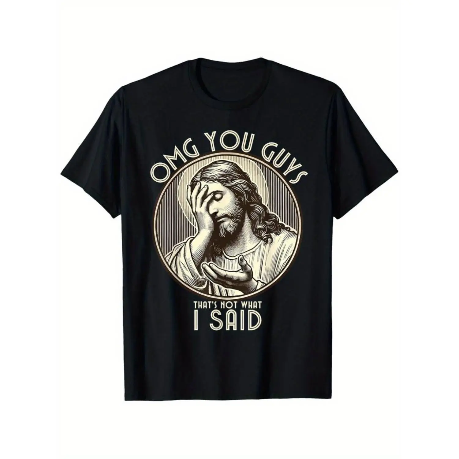100% Cotton Oh My Gosh I Did Not Say That Hilarious Sarcastic Quote Cotton T-Shirt Golf Gift T-Shirt For Men And Women
