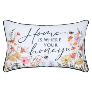 Home is Where Your Honey Is Pillow by Valerie