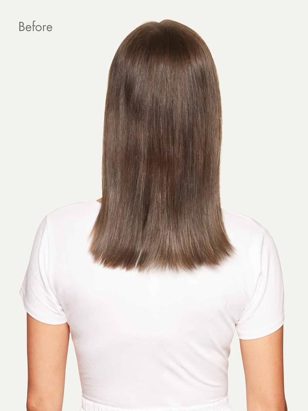 20" Seamless Ash Brown Balayage Clip-Ins (180g)