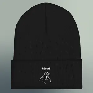 Sad Ghost Face Beanie