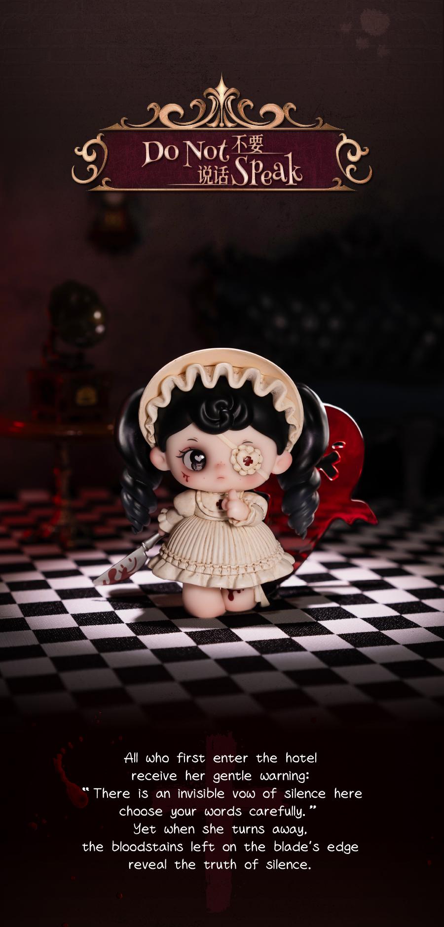 Funcinating Tarti Ghost in Hotel Desk Decoration Blind Box, Birthday Gift