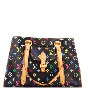 Pre-owned Louis Vuitton Canvas Coated Tote Bags REBAG Aurelia Handbag Monogram Multicolor MM by Rebag