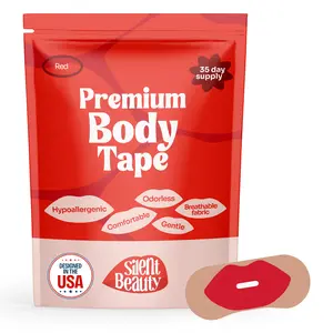 Silent Beauty | Hypoallergenic Strips for Skin Care (35 Pack) - Soft, Gentle & Stylish with Strong Adhesive for Comfort | Brand Based in USAfort | Brand Based in  USA