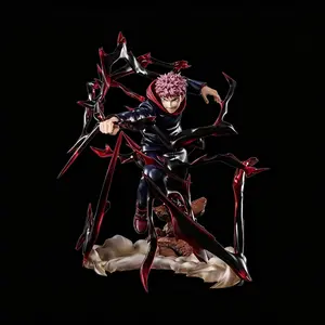 Jujutsu Kaisen Yuji Itadori Battle Figure, PVC Anime Character Statue, 190mm Collectible Figurine for Desk Display, Multiple Styles Available