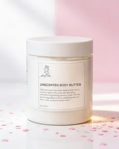 Unscented Whipped Body Butter, All-Natural Eczema Relief
