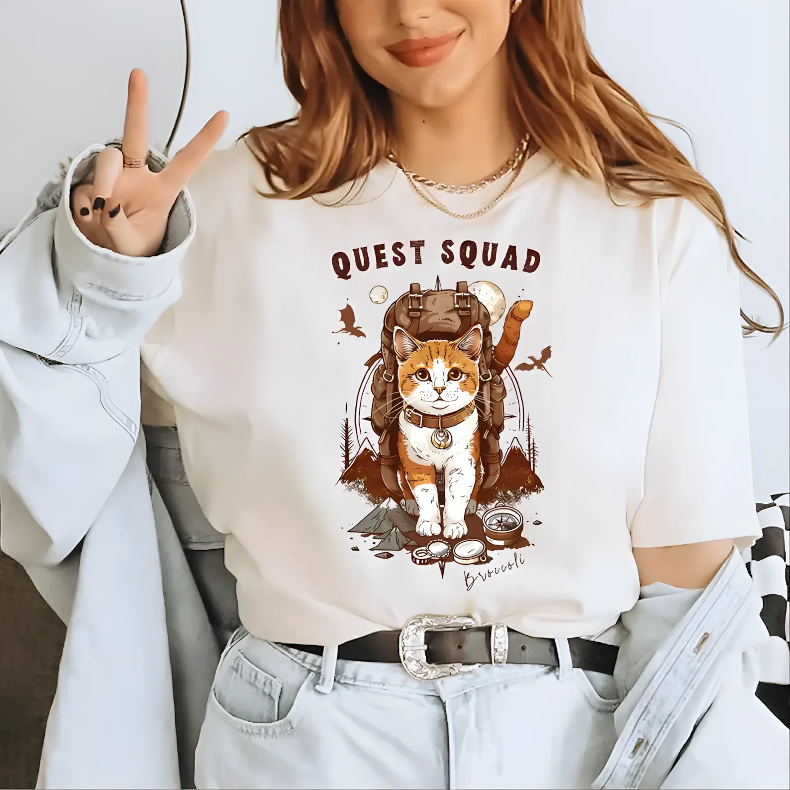 Quest Squad Broccoli Shirt, Quest Squad Tee, Fourth Wing Shirt, Onyx Storm Shirt, Book Inspired Tee, Fantasy Reader Gift