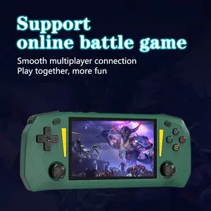 G33 Handheld Game Console, 4.3 Inch IPS Full Touch Screen, WiFi Online Multiplayer, Compatible with Psp Ps1 Mame, HDMI 1.4 Fhd Output