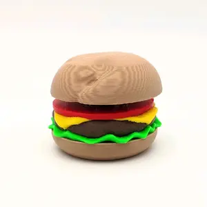 Burger Clicker Fidget Toy – Tasty Keyboard Clicker for Stress Relief & Fun stress reduction anxiety relax Sensory