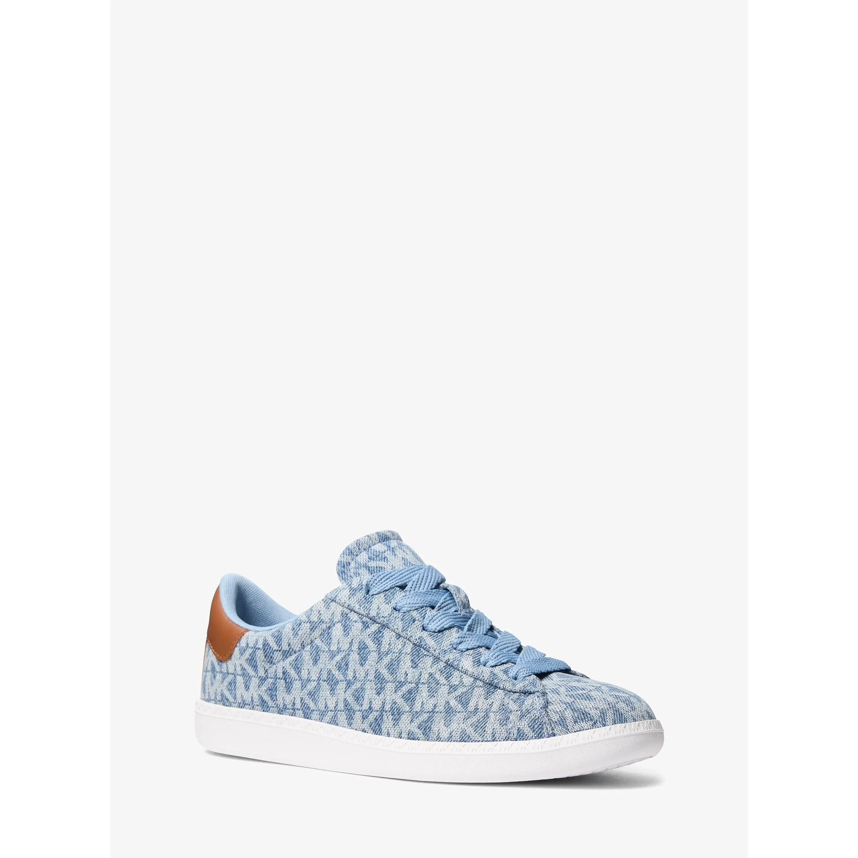 Sammy Signature Logo Print Denim Sneaker